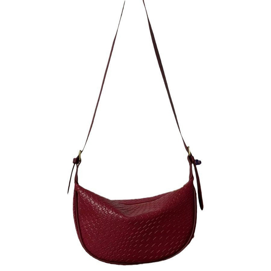 Women's Dumpling Style Casual Crossbody Shoulder Bag Soft - LAKD London