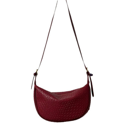 Women's Dumpling Style Casual Crossbody Shoulder Bag Soft - LAKD London