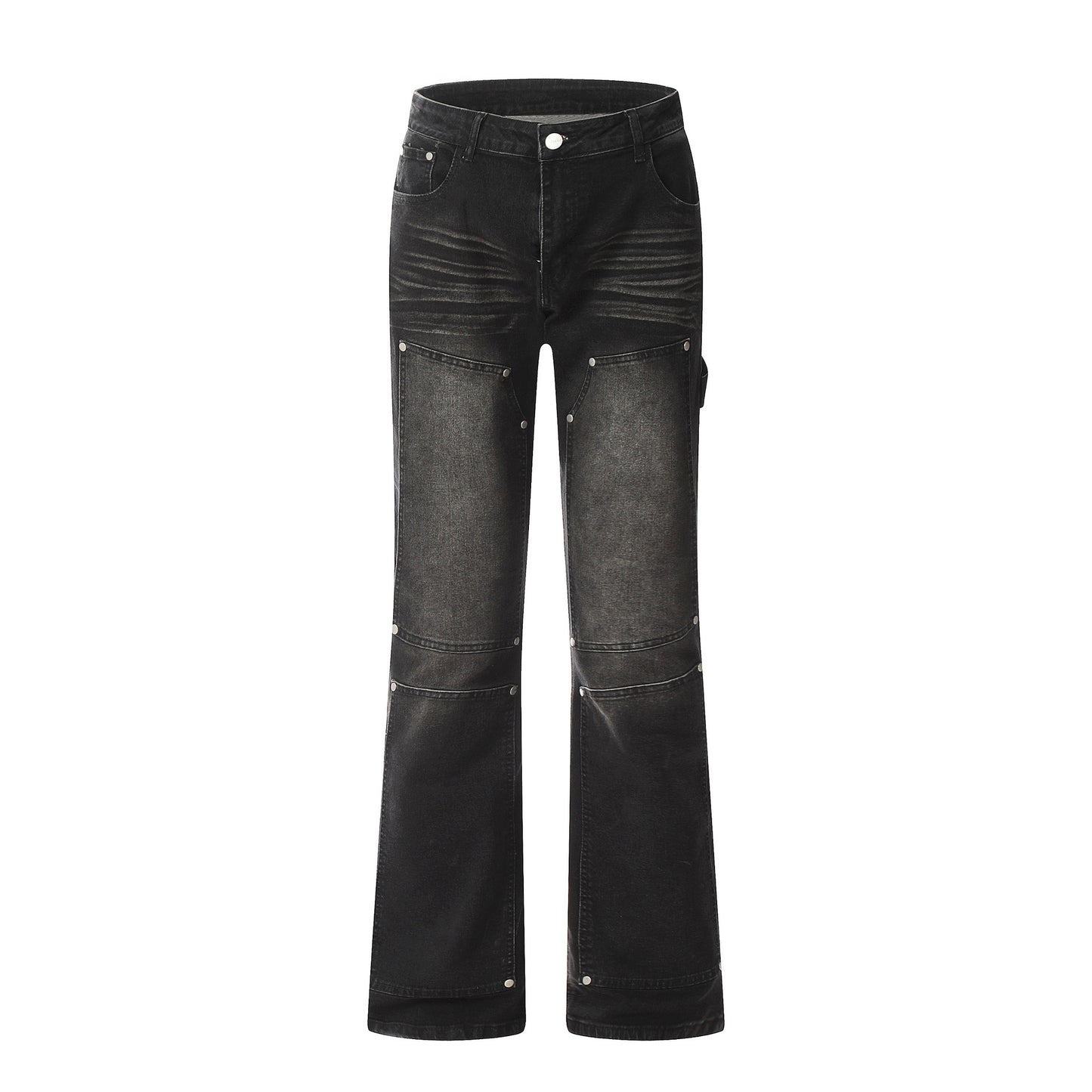 Women's Washed High Street Vintage Skinny Biker High Street Jeans - LAKD London