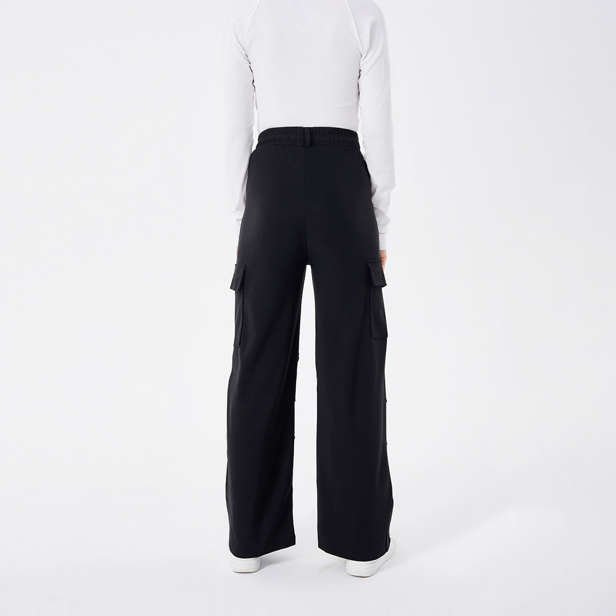 Women's Luxury Wide Leg Pants Casual Relaxed Fit - LAKD London