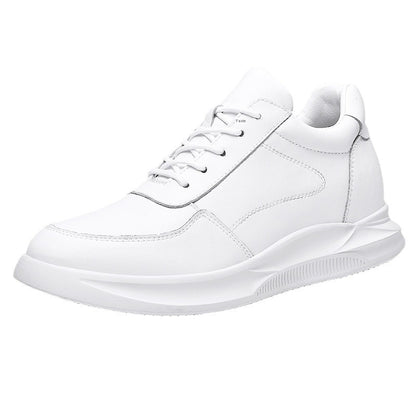 Men's Invisible Height Increasing Leather Casual Shoes Breathable Smart Style - LAKD London