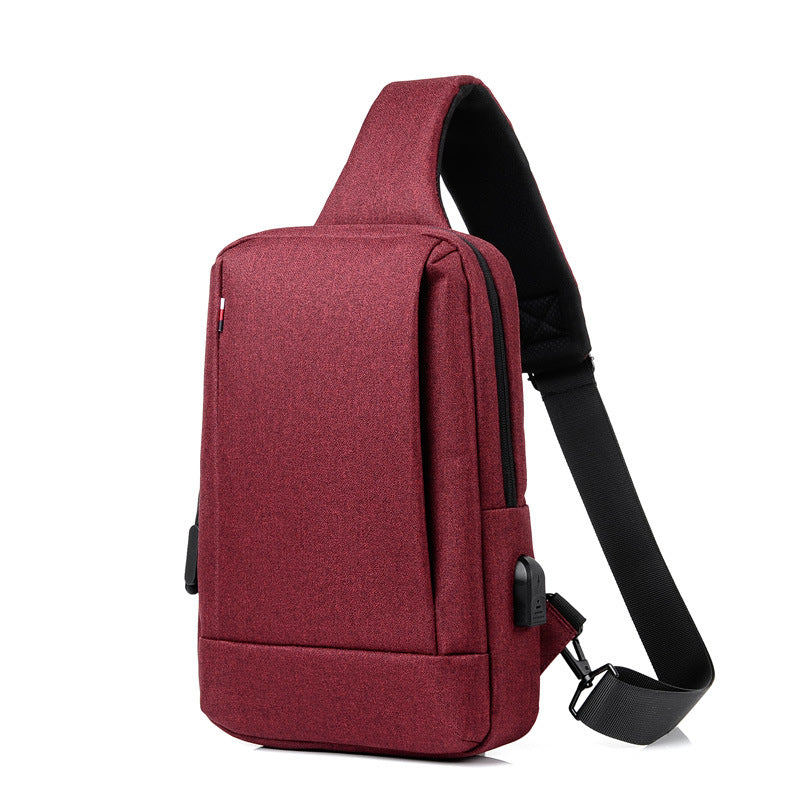 Men's Waterproof Urban Crossbody Sling Backpack Casual Everyday Travel Bag