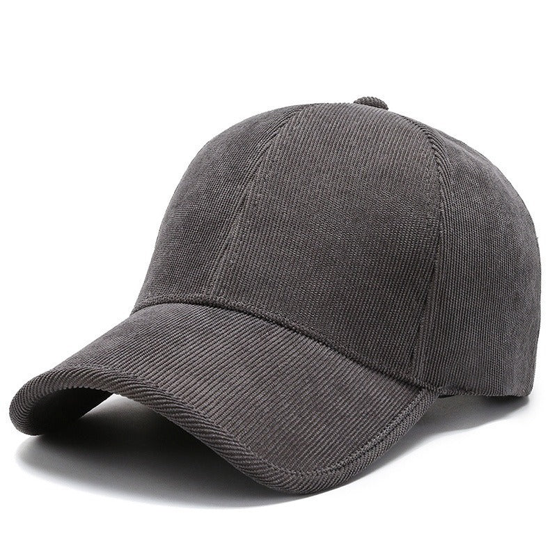 Casual Corduroy Baseball Cap Adjustable Everyday Unisex Style - LAKD London