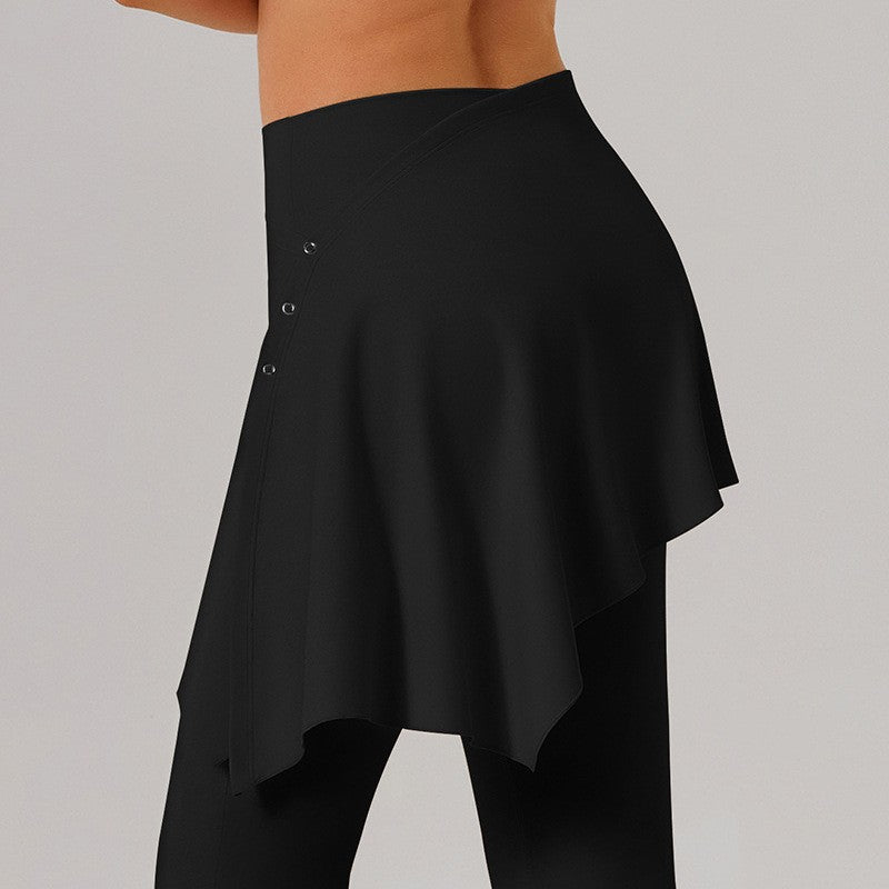 Women's Solid Colour Straight Leg Stretch Trousers Casual Versatile Style