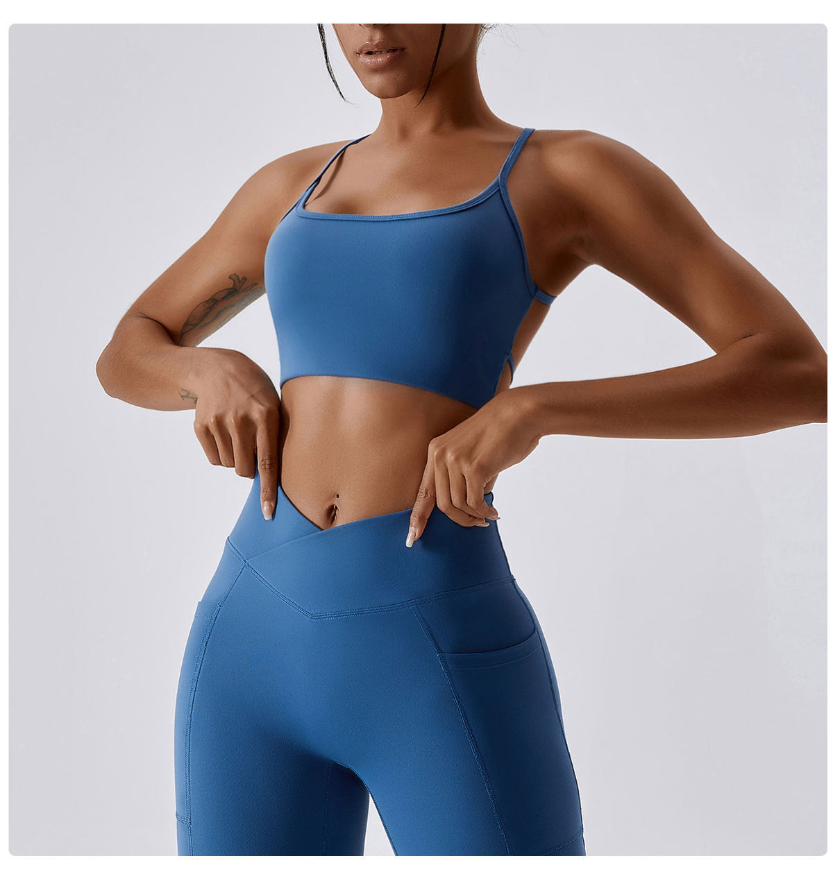 Women's Quick Dry Breathable Sports Bra For Yoga Running Comfort - LAKD London