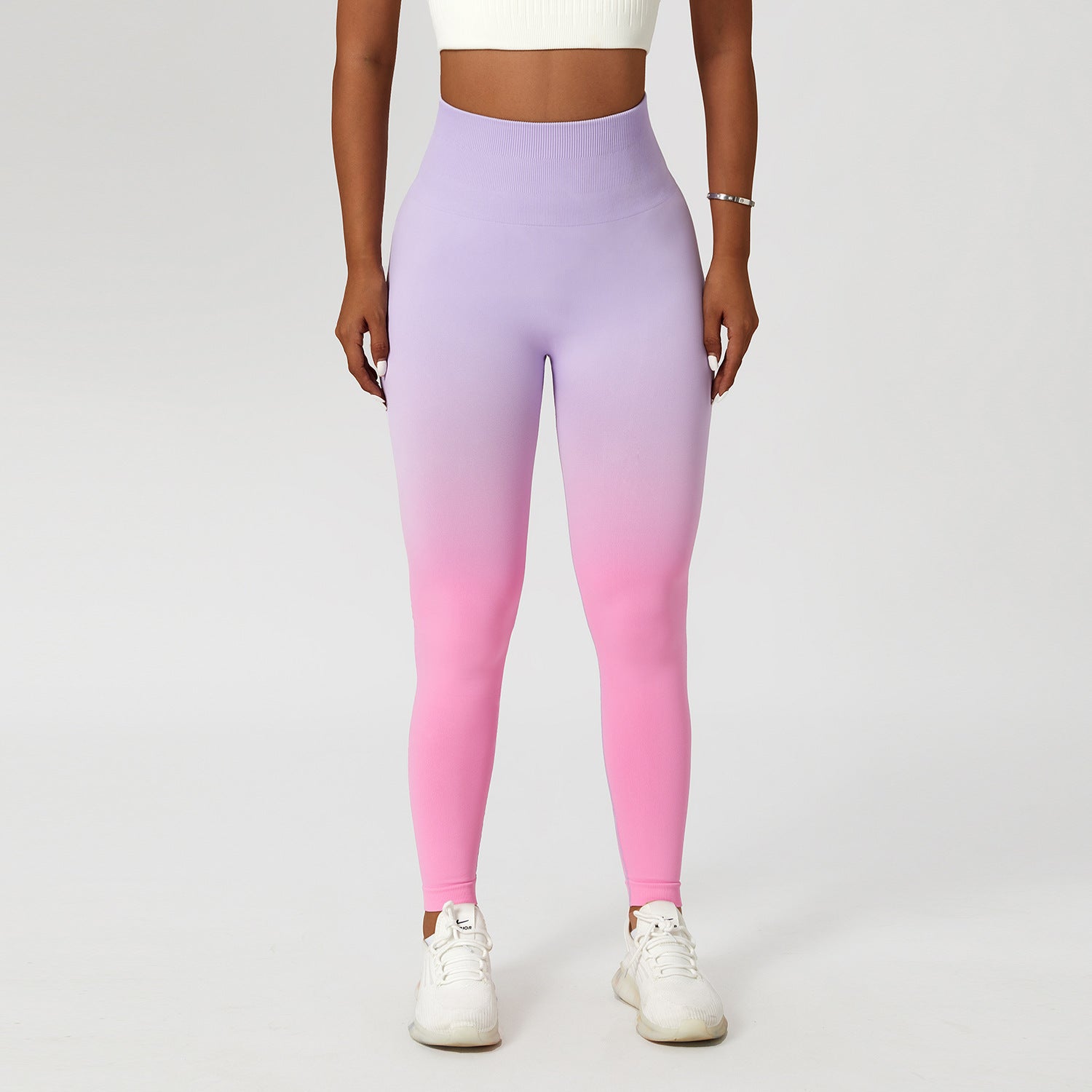 Women's Gradient High Waist Sports Leggings For Fitness Yoga Outdoor - LAKD London