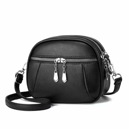 Women's Round Shoulder Multi Pocket Large Capacity Crossbody Bag - LAKD London