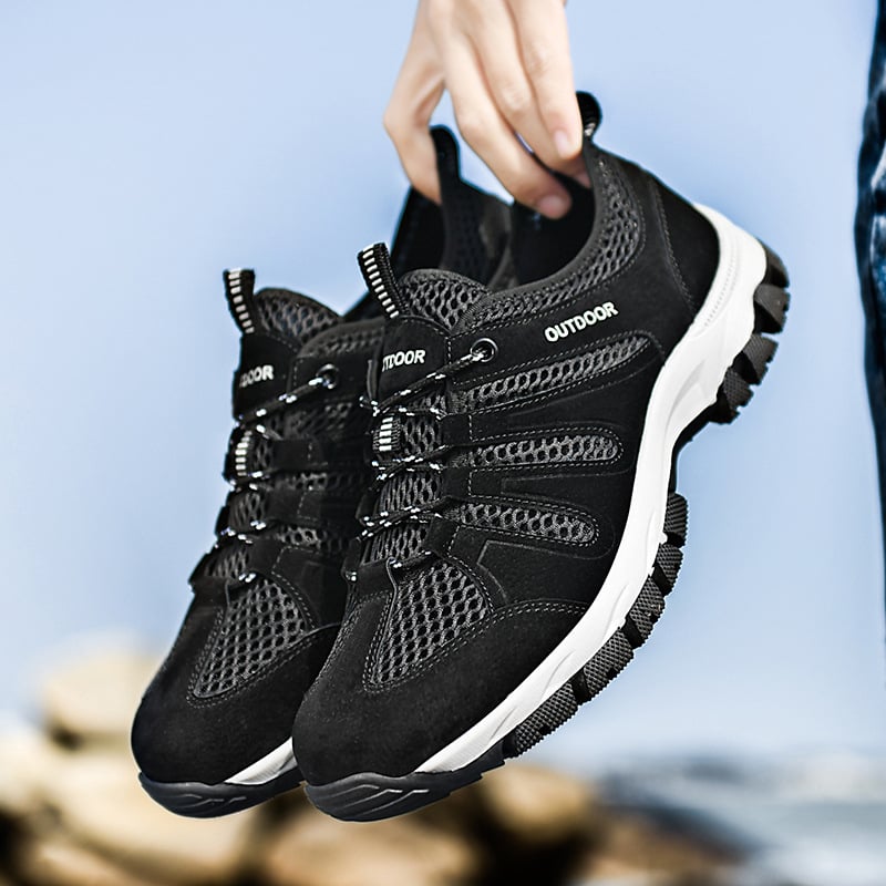 Men's Lightweight Breathable Suede Trainers Casual Gym Running Shoes Everyday