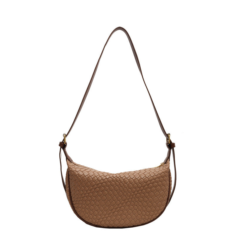 Women's Dumpling Style Casual Crossbody Shoulder Bag Soft - LAKD London