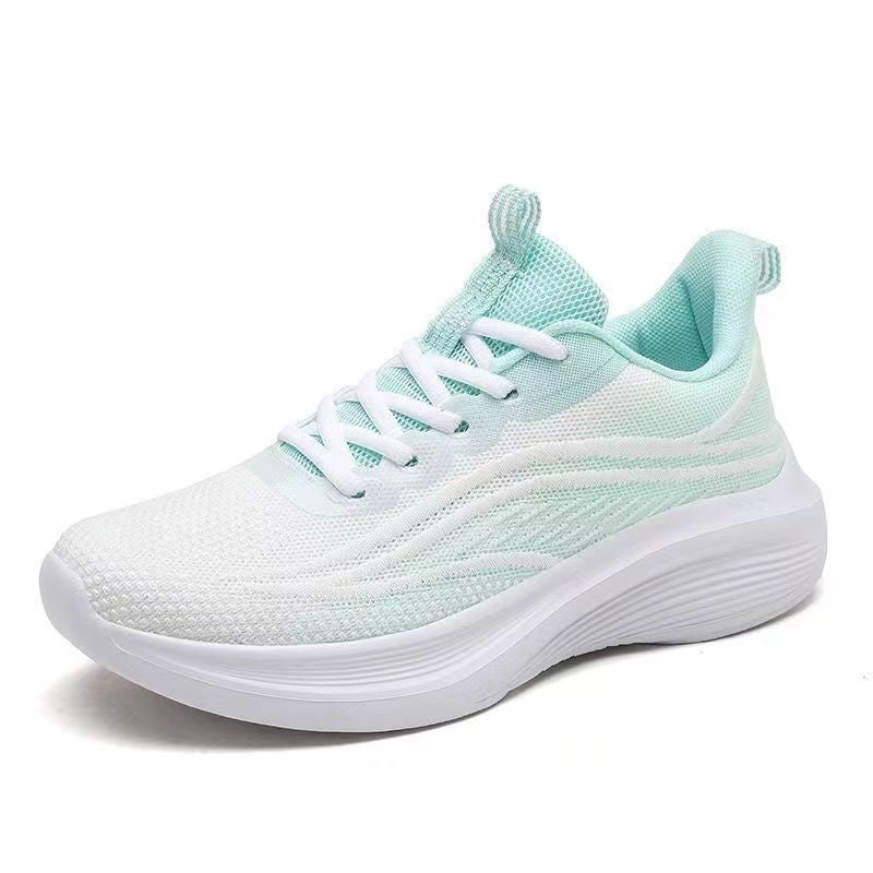 Womens Light Mesh Breathable  Anti-skid Sneakers | Shock Absorption Soft Bottom Running Shoes